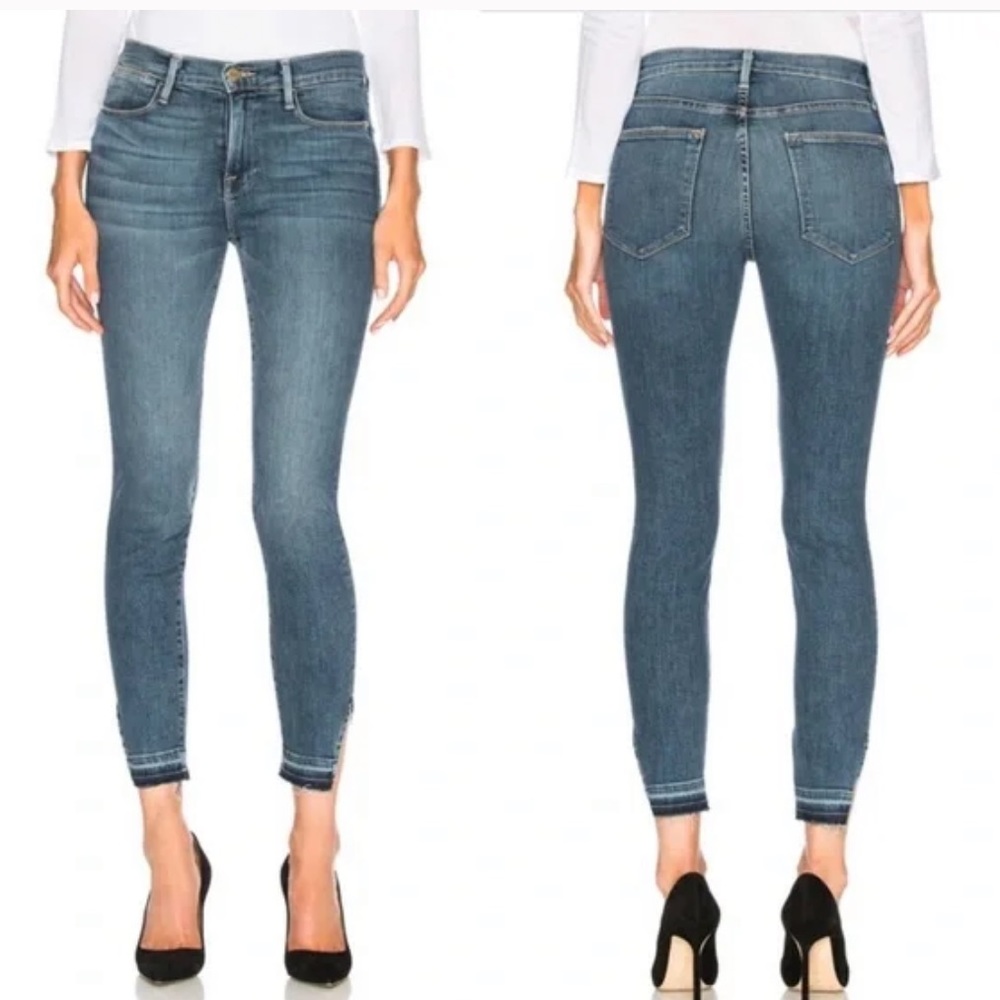 FRAME Revere Le High Skinny Denim Jeans